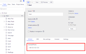 Macro support property